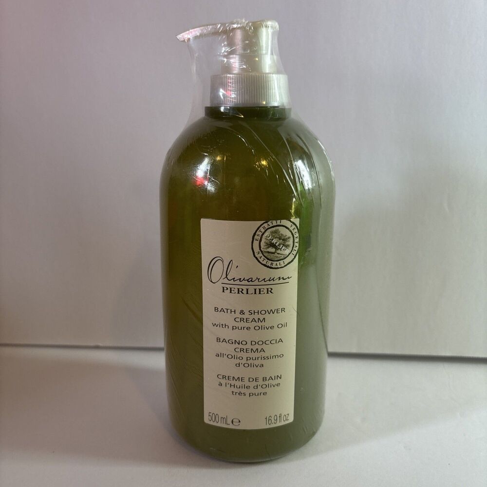 Perlier Olivarium Pure Olive Oil Bath and Shower Cream 16.9oz